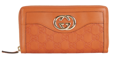 Gucci Guccissima Sukey Zip Around Wallet, front view
